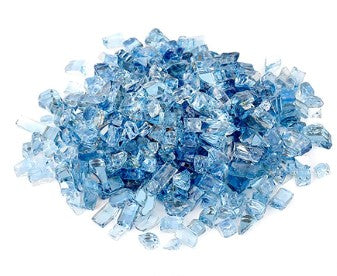 Crushed Pacific Blue Glass