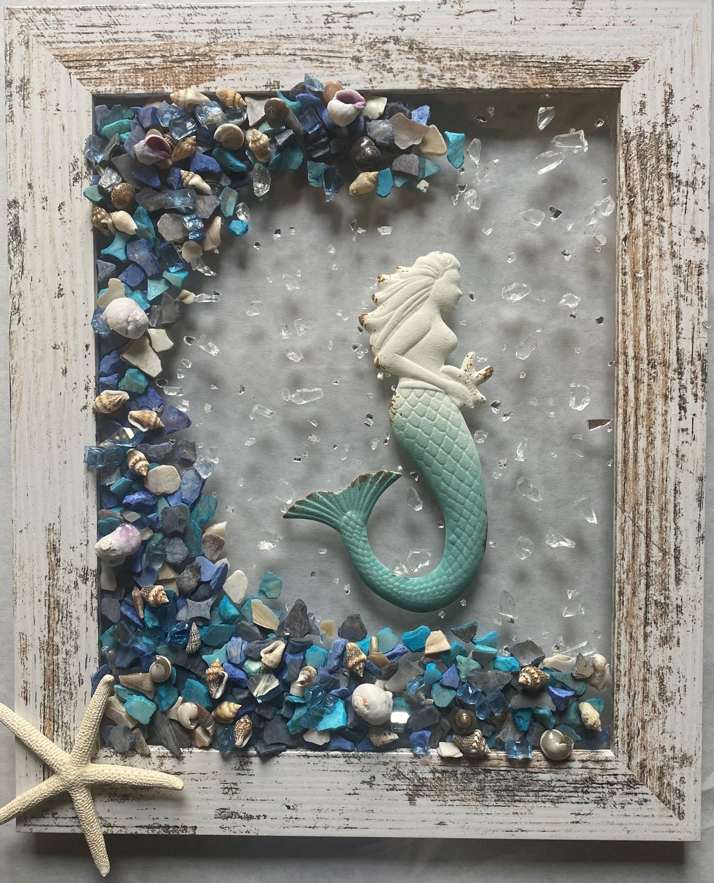DIY Resin Art - Mermaid for 8x10 Frame or Canvas