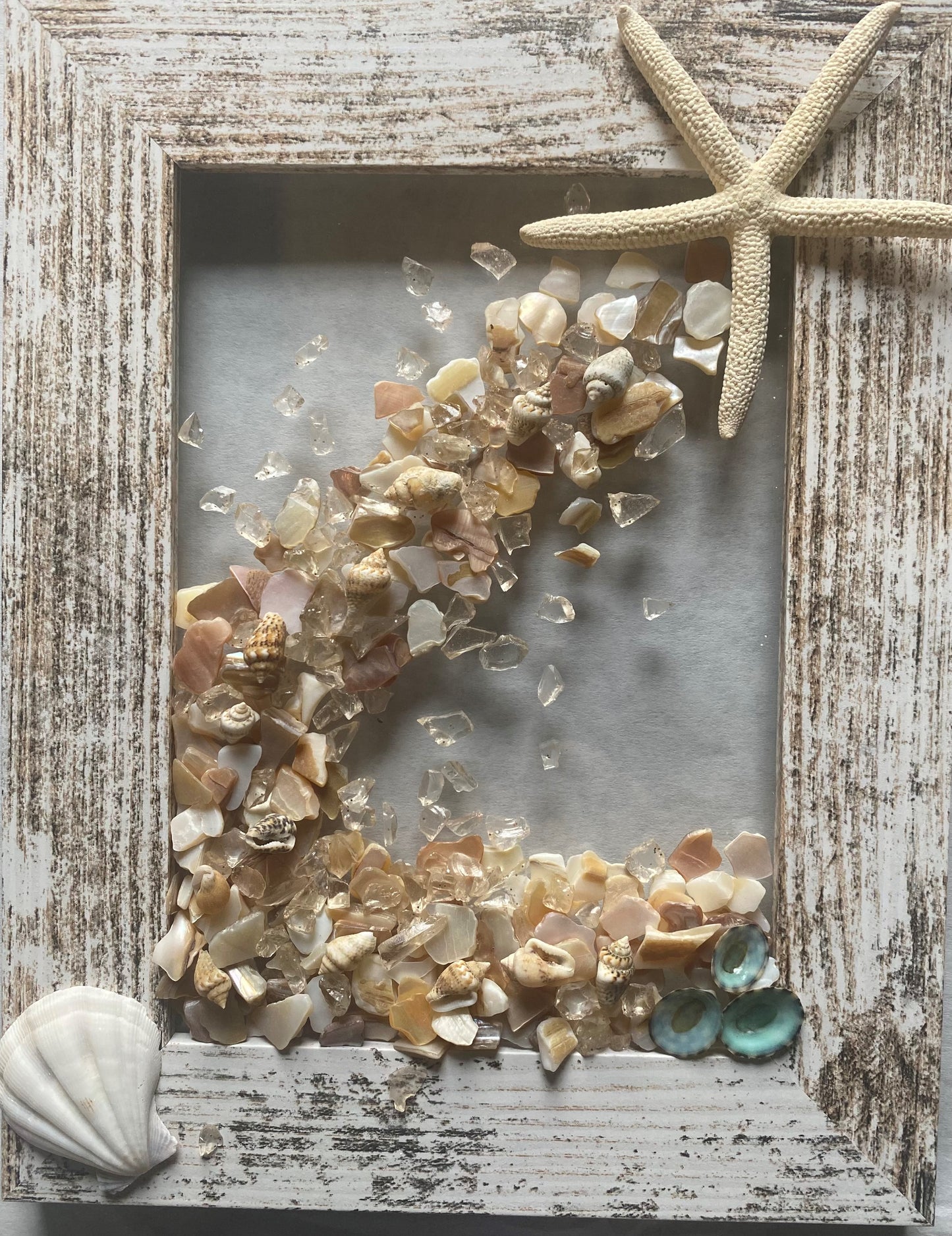 DIY Resin Art - Starfish for 5x7 Frame or Canvas